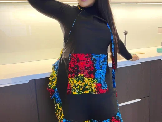 Africanprint apron| Reversible apron